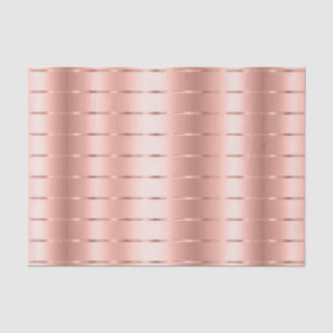 Rose Gold Ribbon Bow Brautparty Seidenpapier