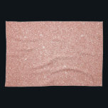 Rose Gold - Rosa Glitzer und Sparkor Geschirrtuch<br><div class="desc">Blush Pink - Rose Gold Imitate Glitzer und Sparkle ist das perfekte Girl-Geschenk für ihren Geburtstag oder besondere Anlässe.</div>