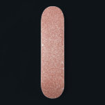 Rose Gold - Rosa Glitzer und Sparkor Skateboard<br><div class="desc">Blush Pink - Rose Gold Imitate Glitzer und Sparkle ist das perfekte Girl-Geschenk für ihren Geburtstag oder besondere Anlässe.</div>