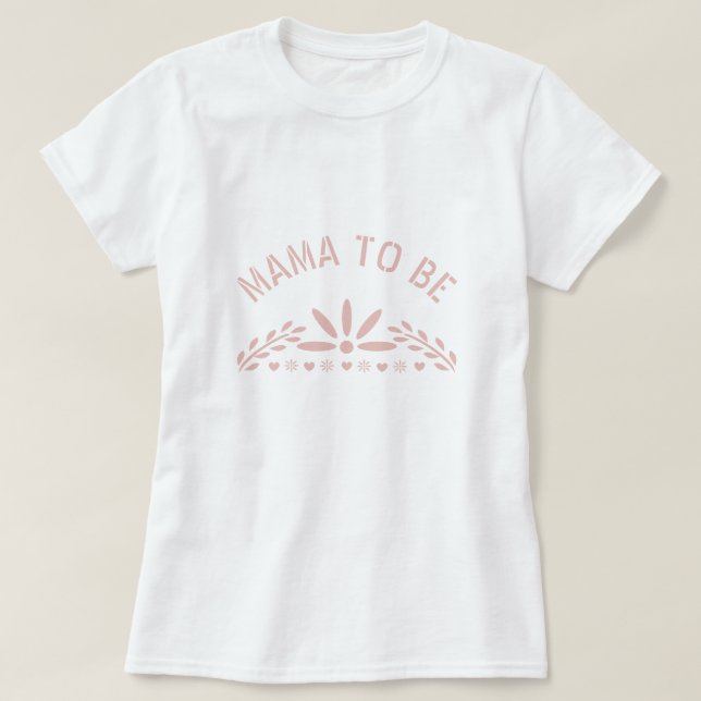 Rose gold Rosa Papel Picado Kinderdusche T-Shirt (Design vorne)