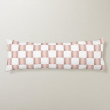 Rose-Gold-Rosa-Schachbrettmuster
