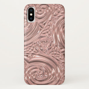 Rose gold Rosa viktorianische Jugendstil Case-Mate iPhone Hülle