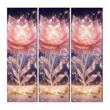 Rose Gold Royal Bloom: Perlen-Halo-Eleganz