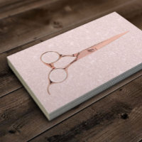 Rose Gold Schere Rosa Glitzer Haar Stylist Salon