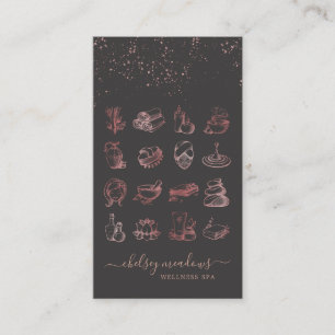 Rose-Gold-Signatur-Wellness-Center-Logo Visitenkarte
