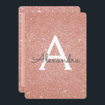 Rose Gold Sparkle Glitzer 30. Geburtstag Party Einladung<br><div class="desc">Rose Gold Sparkle Glitzer Girly Birthday Party Monogram Name und erste 30. Geburtstag Party Einladung. Diese 30-jährige Einladung ist perfekt für die Rose Gold Sparkle Glitzer Girly Party auf der Suche nach Feiern in Pink Rose Gold.</div>