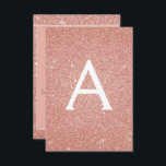 Rose Gold Sparkle Glitzer 40. Geburtstag Party Einladung<br><div class="desc">Rose Gold Sparkle Glitzer Girly Birthday Party Monogram Name und erste 40. Geburtstag Party Einladung. Diese 40-jährige Einladung ist perfekt für die Rose Gold Sparkle Glitzer Girly Party auf der Suche nach Feiern in Pink Rose Gold.</div>