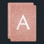 Rose Gold Sparkle Glitzer 50. Geburtstagsparty Einladung<br><div class="desc">Rose Gold Sparkle Glitzer Girly Birthday Party Monogram Name und erste 50. Geburtstagsparty Einladung. Diese 50-jährige Einladung ist perfekt für die Rose Gold Sparkle Glitzer Girly Party auf der Suche nach Feiern in Pink Rose Gold.</div>