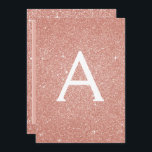 Rose Gold Sparkle Glitzer 50. Geburtstagsparty Einladung<br><div class="desc">Rose Gold Sparkle Glitzer Girly Birthday Party Monogram Name und erste 50. Geburtstagsparty Einladung. Diese 50-jährige Einladung ist perfekt für die Rose Gold Sparkle Glitzer Girly Party auf der Suche nach Feiern in Pink Rose Gold. Auf Wunsch können vom Designer angepasste Produkte erstellt werden.</div>