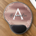 Rose Gold Sparkle Glitzer Monogram Name Mousepad<br><div class="desc">Rose Gold Sparkle Imitate Glitzer Ombre Metallic Foil Monogram Name Monogram Mousepad. Dieses Mauspad kann so angepasst werden,  dass es Ihren Vornamen enthält. Bitte kontaktieren Sie den Designer,  um passende Artikel zu erhalten.</div>