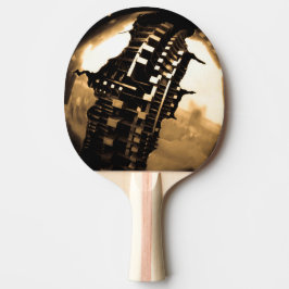 Rose Gold Steampunk Tischtennis Schläger