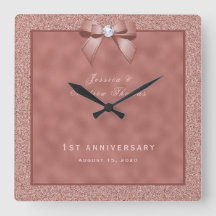 Rose Gold & Stylish Glitzer 1. Hochzeit