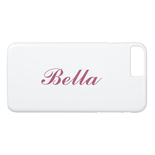 Rose Gold & Transparent iPhone 7 Plus Case-Mate iPhone Hülle (Rückseite (Horizontal))