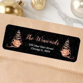 Rose Gold und Black Christmas Geschenk