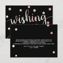 Rose Gold und Schwarz | Glam Wedding will Well