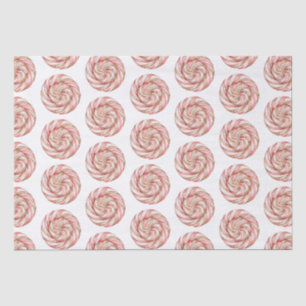 Rose Gold Weißer Pfefferminz Weihnachten Seidenpapier