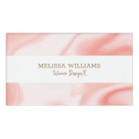 Rose-Gold-Wirbel aus flüssigem Marmor