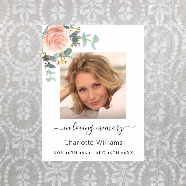 Rose Goldblütendenkmal Foto Gedenkfeier Poster (Von Creator hochgeladen)