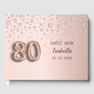 Rose Golddiamanten 80. Geburtstag Gästebuch