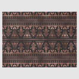 Rose Goldene Kunst-Déco Seidenpapier