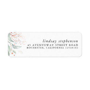 Rose Goldene Landschaft Elegantes Design