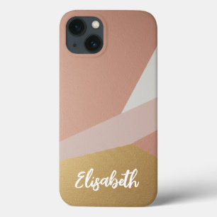 Rose Goldene Stundengeometrie Case-Mate iPhone Hülle