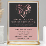 Rose Goldenes Herz Salon Große Wiedereröffnung Bus Flyer<br><div class="desc">Rose Gold Heart Salon Grand Opening Covid Safety Flyer. Salon,  der den Flyer mit einer Rose Gold Collage Herz wieder öffnet. "Mit den neuen Covid 19 Sicherheitsmaßnahmen,  die unsere Kunden und Mitarbeiter sicher behalten haben." Personalisieren Sie dieses individuelle Design mit Ihrem eigenen Text,  Logo und Geschäftsdetails.</div>