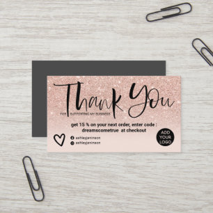 Rose goldfarben Schriftart rot Rosa Reihenfolge Vi Visitenkarte