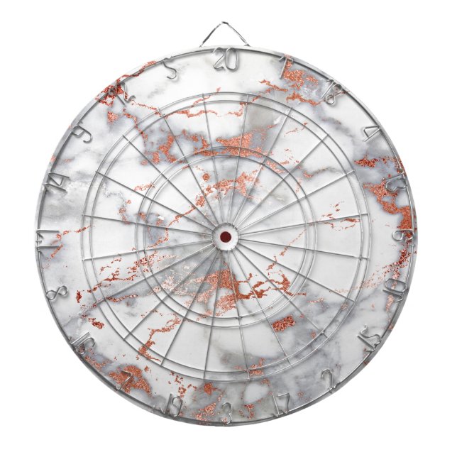 Rose, Goldmarmor Dartscheibe (vorne)