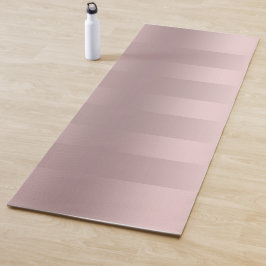 Rose-Goldstreifen Yogamatte
