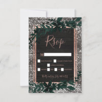 Rose Goldtypografie Blatt Schneeflocken uAwg Hochz