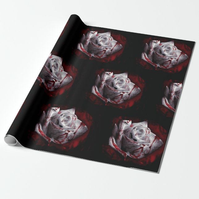 Rose Gothic Geschenkpapier (Ungerollt)