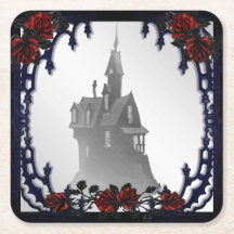 Rose Gothic Mansion Halloween