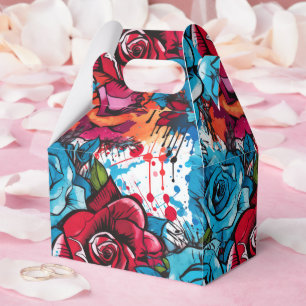 Rose Graffiti Urban Streetwear Geschenkschachtel