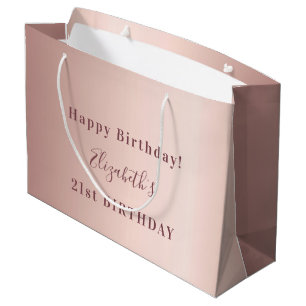 Rose Große Geschenktüte