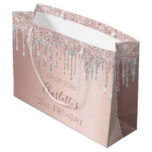 Rose Große Geschenktüte