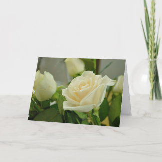 Rose Grußkarte Karte
