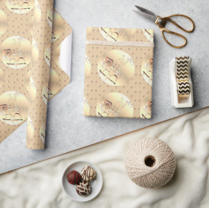 Rose "Happy Birthday" Umschlagpapier Geschenkpapier