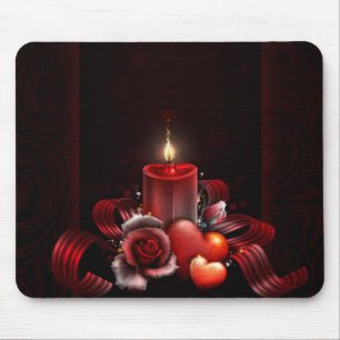 Rose Hearts Mousepad