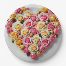 Rose Heft Paper Teller 9"