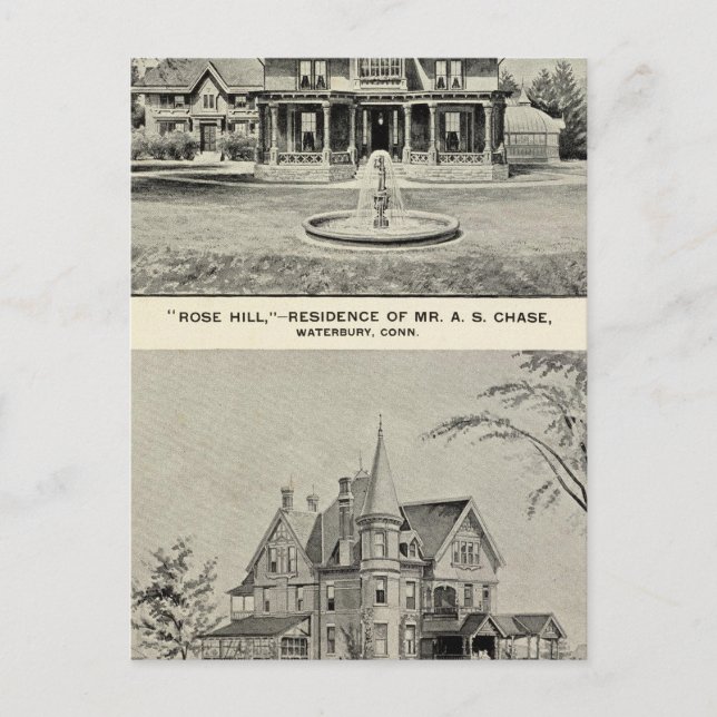 Rose Hill, Gerichtssitz Postkarte (Vorderseite)