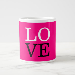 Rose Hintergrund Liebe Hochzeit Jumbo-Tasse
