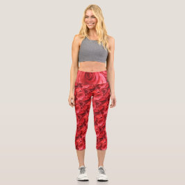 Rose Hochwaisted Capris