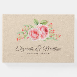 Rose | Hochzeitsarbeit von Kraft Gästebuch