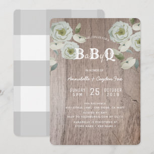 Rose & Holz BaByQ GRILLEN Kinderdusche Einladung