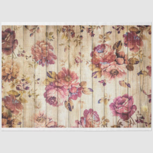 Rose Holz Moderne, populäre Blüte Seidenpapier