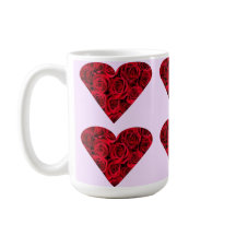 Rose hört auf Pink Cup-Tasse