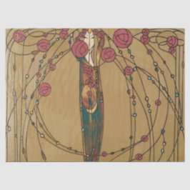 Rose House von Margaret MacDonald MacKintosh Seidenpapier