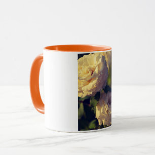 Rose im Garten Tasse