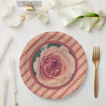 Rose im Pfirsich- und Korallendesigner